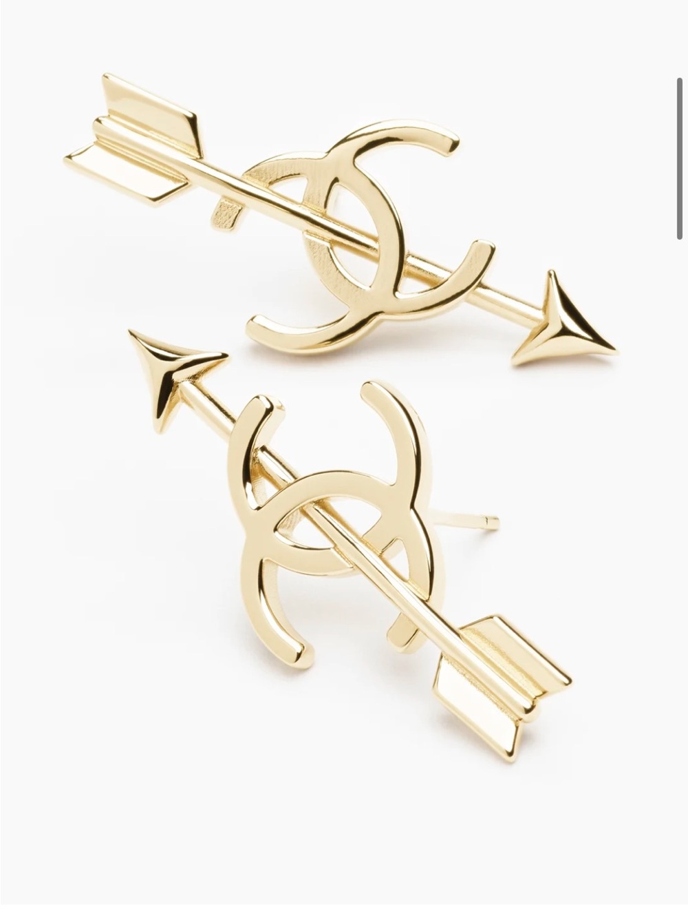 Chanel stud earrings